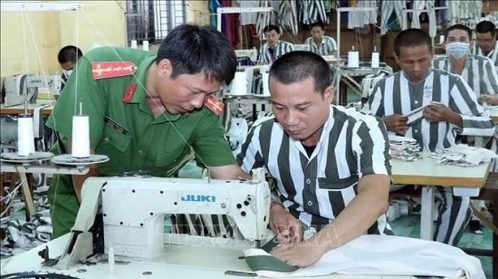 Phạm nhân được học văn hóa, học nghề và cấp chứng chỉ đào tạo nghề
