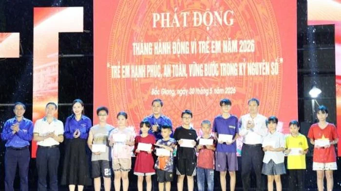 Bắc Ninh: Khai mạc hoạt động hè và Tháng hành động vì trẻ em 2026