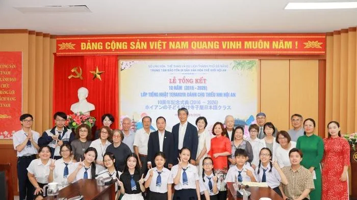 Tổng kết 10 năm lớp tiếng Nhật Terakoya dành cho thiếu nhi Hội An