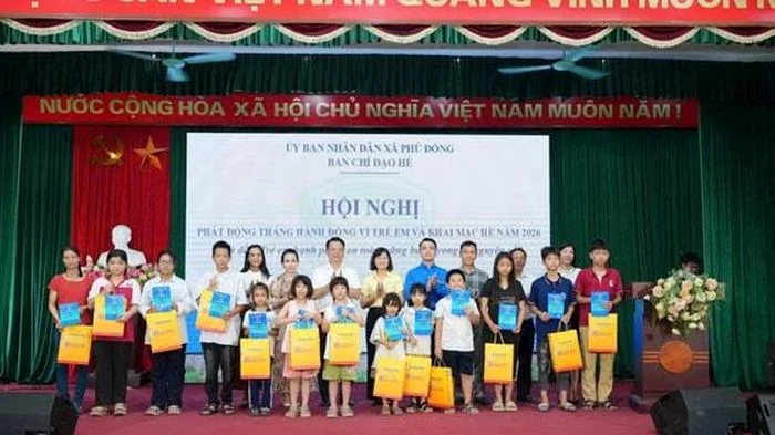 Xã Phù Đổng: Tổ chức nhiều hoạt động nâng cao kỹ năng cho trẻ em dịp hè 2026