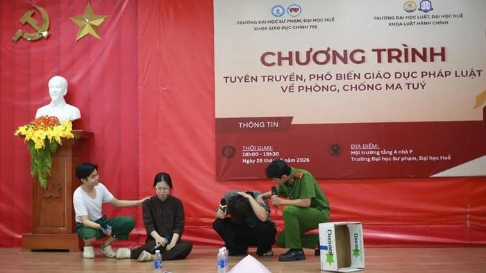 Tuyên truyền, phổ biến giáo dục pháp luật về phòng, chống ma túy