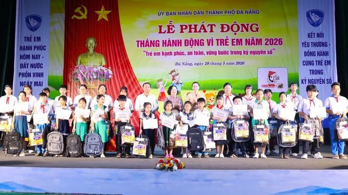 Đà Nẵng phát động Tháng hành động vì trẻ em năm 2026