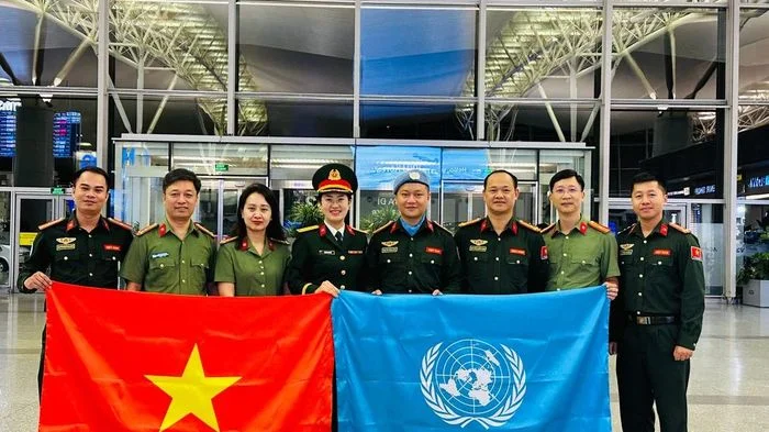 Thêm một sĩ quan Công an lên đường gìn giữ hòa bình tại 'điểm nóng' Abyei