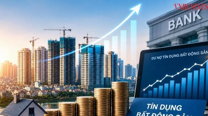 Tín dụng bất động sản tăng tốc, dòng vốn chảy mạnh trở lại