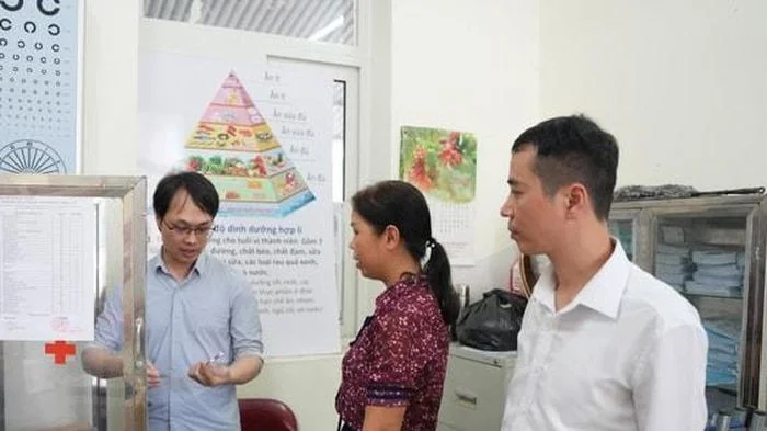 Xã Dương Hòa kiểm tra công tác chuẩn bị kỳ thi vào lớp 10