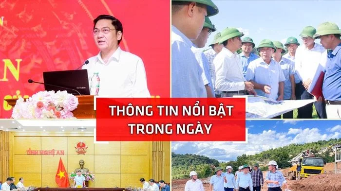Nghệ An: Thông tin nổi bật ngày 25/5