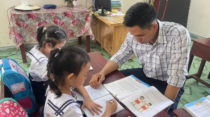 Lớp ' ghép' trên đảo Trường Sa