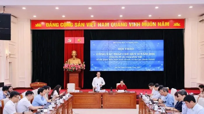 Cắt giảm thủ tục hành chính thực chất, giảm áp lực cho nhà giáo, cơ sở giáo dục