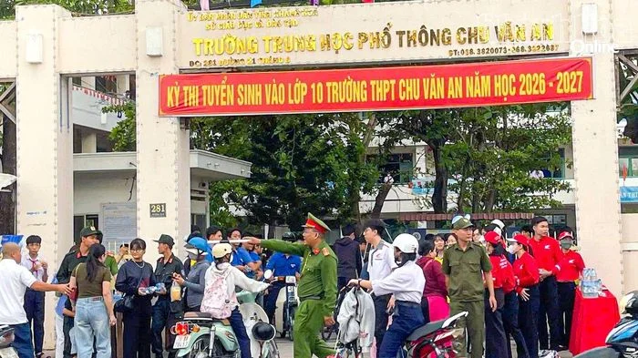 Công an tỉnh Khánh Hòa đảm bảo an ninh, an toàn kỳ thi tuyển sinh vào lớp 10