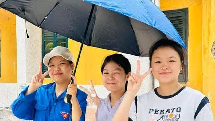 Xã Sóc Sơn: Thí sinh phấn khởi sau khi kết thúc ngày thi đầu tiên vào lớp 10