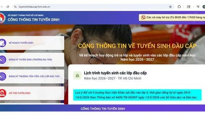 Nhiều phụ huynh TPHCM đăng ký tuyển sinh đầu cấp cho con sai quy định ngay từ ngày đầu