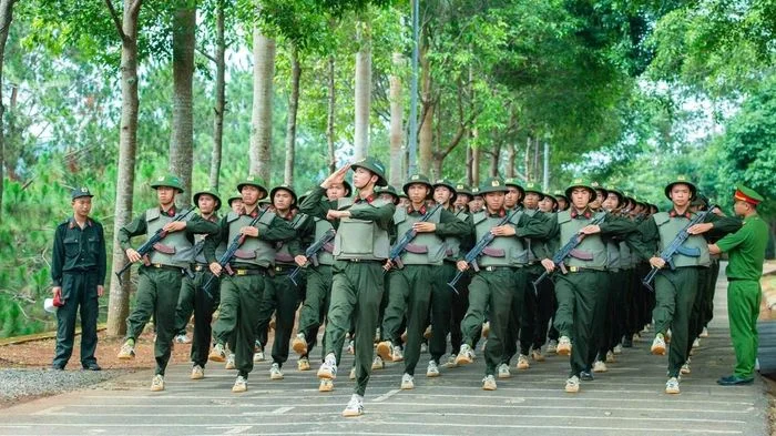 Chuyển đổi số trong huấn luyện ở Trung đoàn Cảnh sát cơ động Tây Nguyên