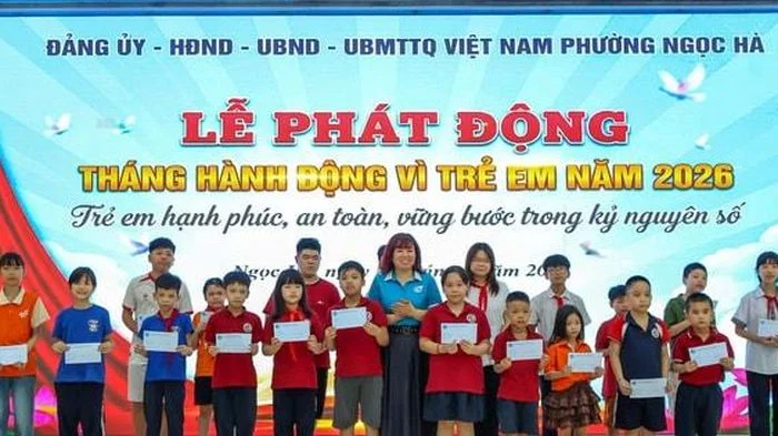 Phường Ngọc Hà lan tỏa thông điệp bảo vệ trẻ em trong kỷ nguyên số