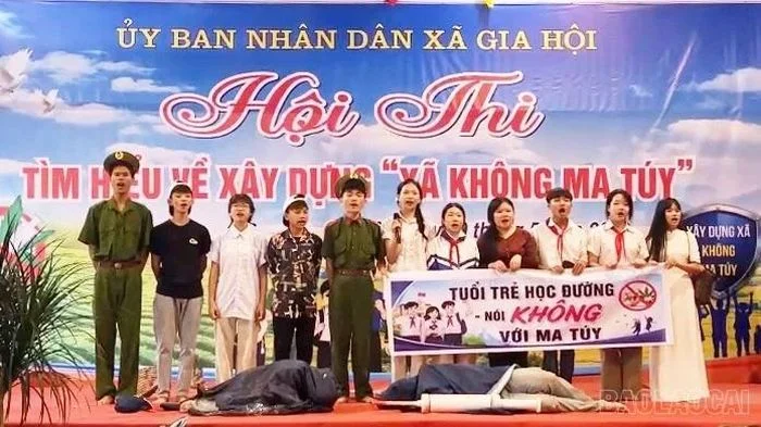 Xã Gia Hội tổ chức Hội thi tìm hiểu xây dựng 'Xã không ma túy'