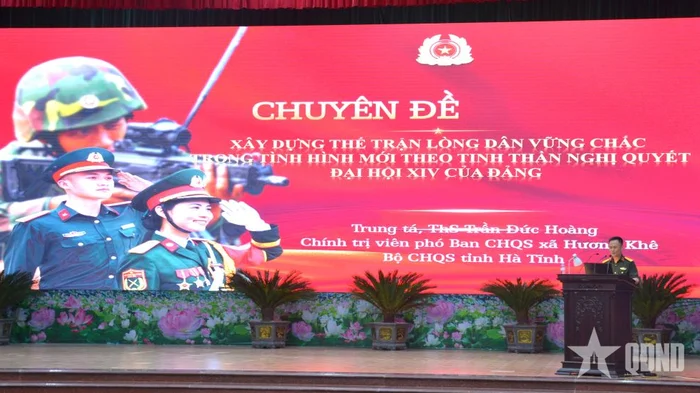 Quân khu 4: Nâng cao chất lượng tuyên truyền miệng qua Hội thi Báo cáo viên giỏi năm 2026
