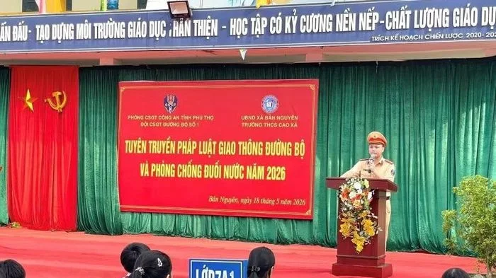 Trường học ở Phú Thọ tăng kỹ năng phòng chống đuối nước cho học sinh