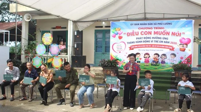 'Điều con muốn nói' – Diễn đàn mở để trẻ em cất lên tiếng nói