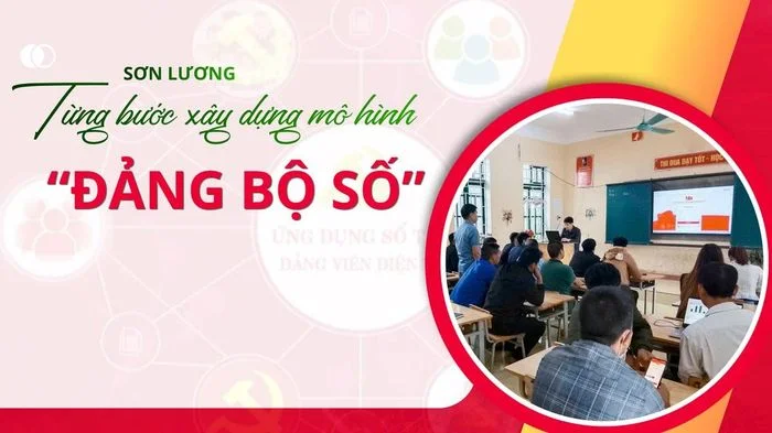 Sơn Lương từng bước xây dựng mô hình 'Đảng bộ số'