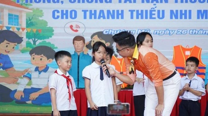 Phường Chương Mỹ tập huấn kỹ năng phòng, chống đuối nước cho thanh thiếu nhi dịp hè