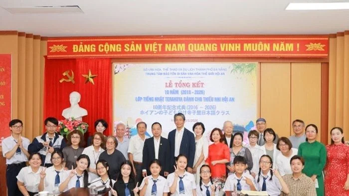 Tổng kết 10 năm lớp tiếng Nhật Terakoya dành cho thiếu nhi Hội An