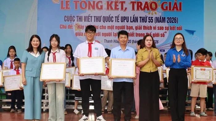 Tổng kết, trao giải Cuộc thi Viết thư Quốc tế UPU lần thứ 55