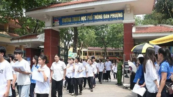 Xã Đan Phượng: Ngày đầu thi vào lớp 10 an toàn, nghiêm túc