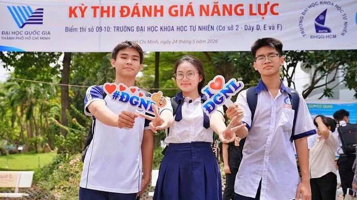 Thí sinh dự thi đánh giá năng lực Đại học Quốc gia Thành phố Hồ Chí Minh đông nhất từ trước tới nay