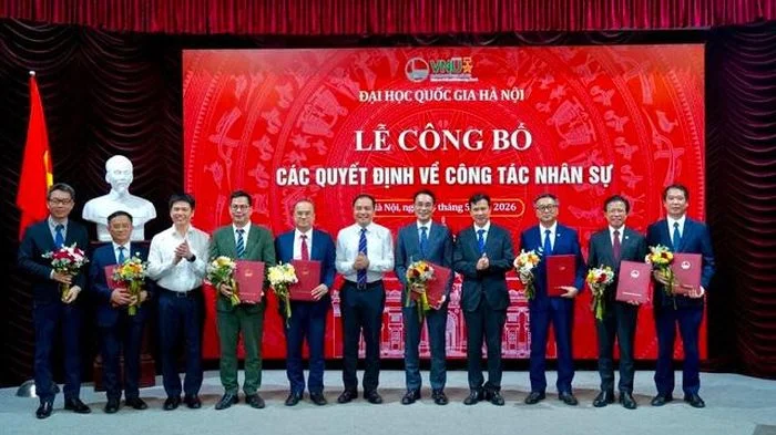 Đại học Quốc gia Hà Nội bổ nhiệm loạt hiệu trưởng, hiệu phó