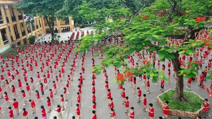 Nâng cao tầm vóc trong lứa tuổi học đường