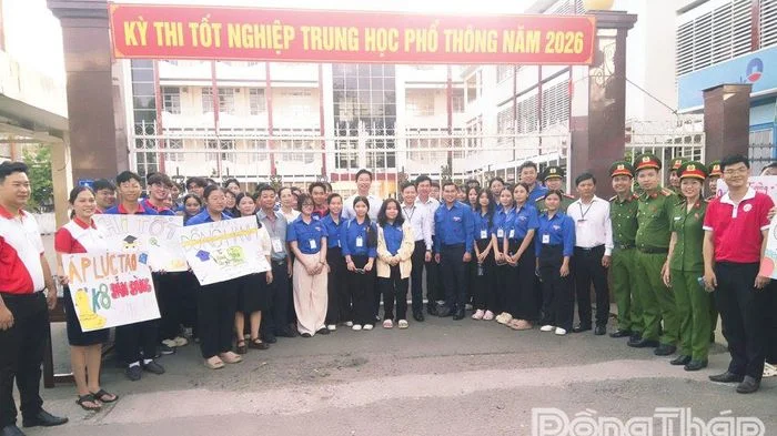 Đồng Tháp: Hơn 37.000 thí sinh bước vào ngày thi đầu tiên Kỳ thi tốt nghiệp THPT năm 2026
