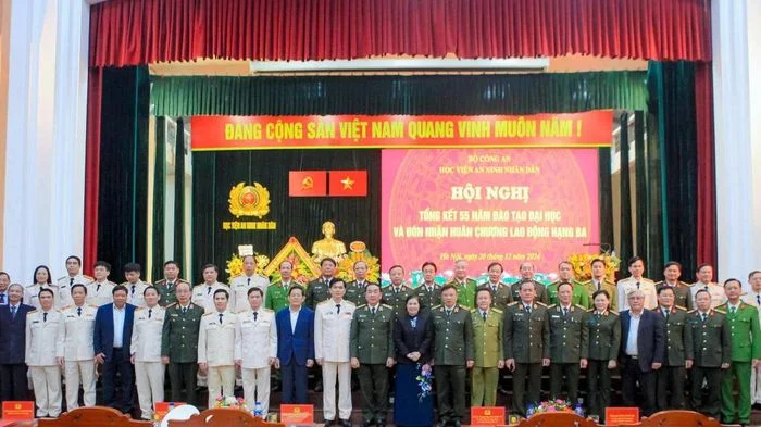 Đào tạo đại học, sau đại học – Mốc son trong 80 năm phát triển của Học viện An ninh Nhân dân
