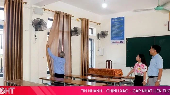 Các điểm thi ở Hà Tĩnh sẵn sàng cho Kỳ thi tốt nghiệp THPT năm 2026
