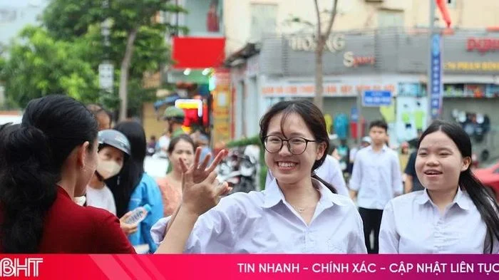 Thí sinh Hà Tĩnh tự tin bước vào môn thi đầu tiên Kỳ thi tốt nghiệp THPT 2026