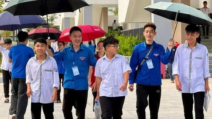 Kỳ thi tuyển sinh lớp 10 tại xã Phúc Thịnh diễn ra an toàn, đúng quy chế