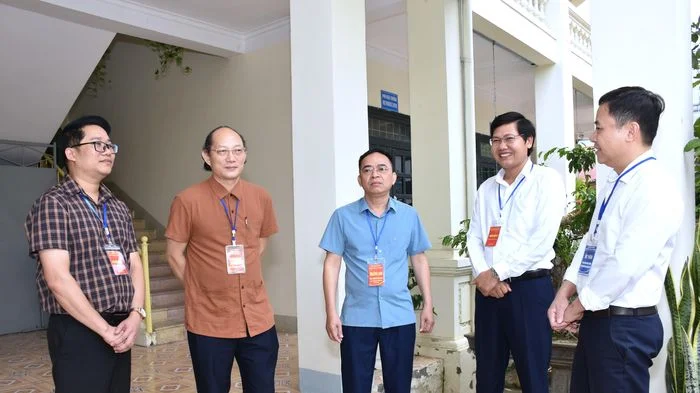 Phó Chủ tịch UBND tỉnh Nguyễn Văn Đoạt kiểm tra công tác tổ chức Kỳ thi tốt nghiệp THPT năm 2026