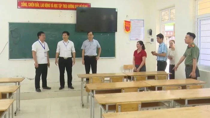 Xã Hương Sơn sẵn sàng cho kỳ thi tốt nghiệp THPT năm 2026