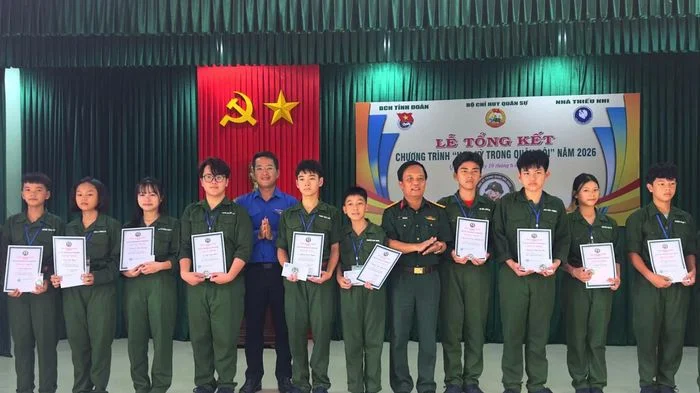 Tổng kết chương trình 'Học kỳ trong quân đội' năm 2026