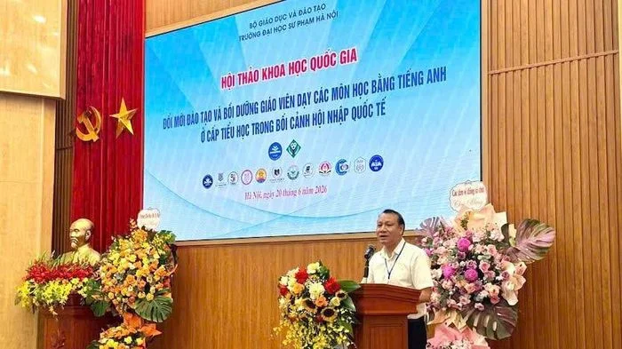 Dạy học bằng tiếng Anh ở tiểu học: Cần lộ trình và giải pháp phù hợp
