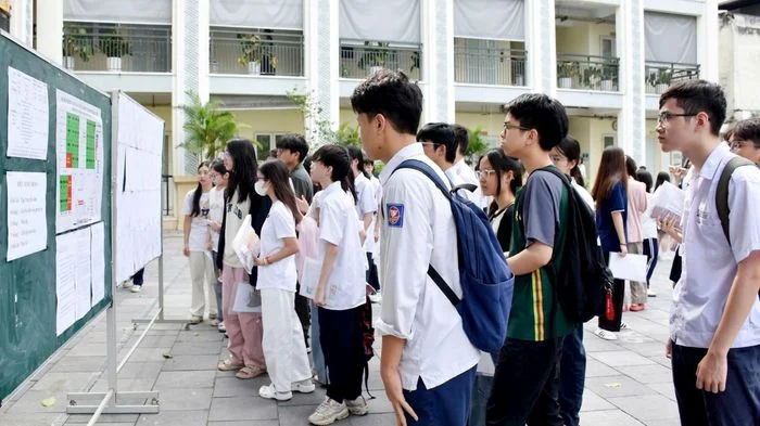 Xác nhận nhập học vào lớp 10 từ 25-27/7