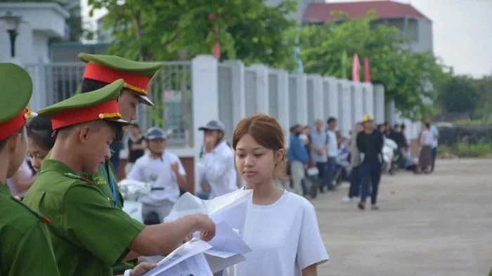 Kỳ thi đánh giá của Bộ Công an kết thúc an toàn, đúng quy chế