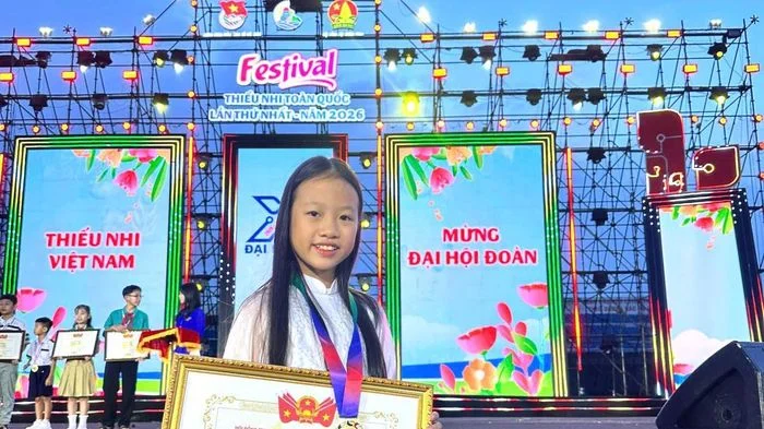 2 học sinh Đà Nẵng đoạt giải cao tại Sân chơi Thiếu nhi Việt Nam- Vươn ra thế giới 2026 toàn quốc