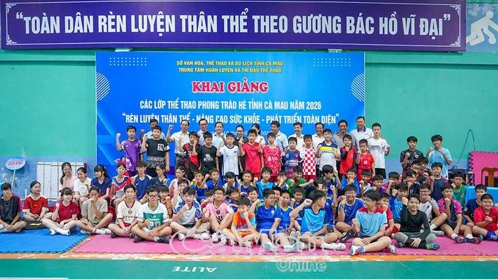 Khai giảng các lớp thể thao hè năm 2026