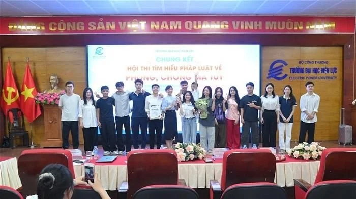 Lan tỏa nhận thức pháp luật, chung tay đẩy lùi ma túy trong sinh viên Trường Đại học Điện lực