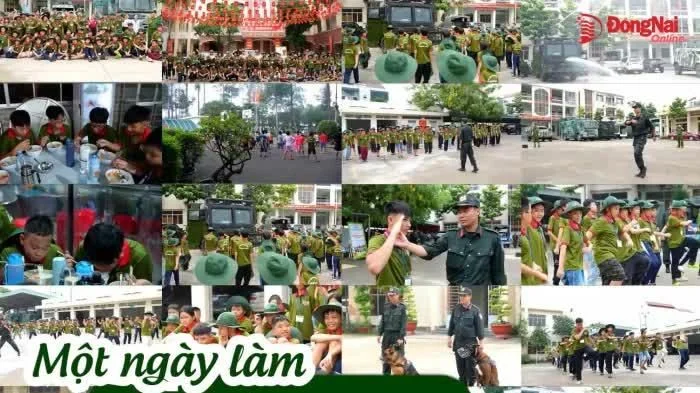 [Video] Một ngày làm chiến sĩ 'nhí'
