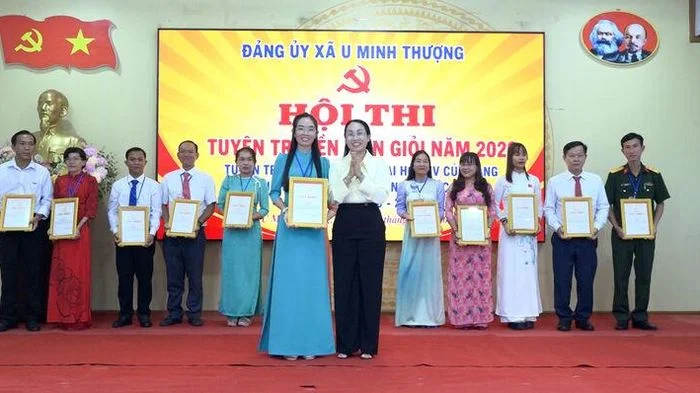 Hội thi Tuyên truyền viên giỏi xã U Minh Thượng năm 2026
