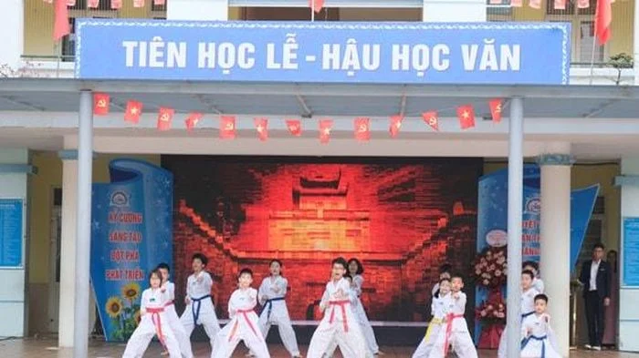Trường Tiểu học Chu Văn An 4 năm liên tiếp là điểm sáng về giáo dục thể chất tại Thủ đô
