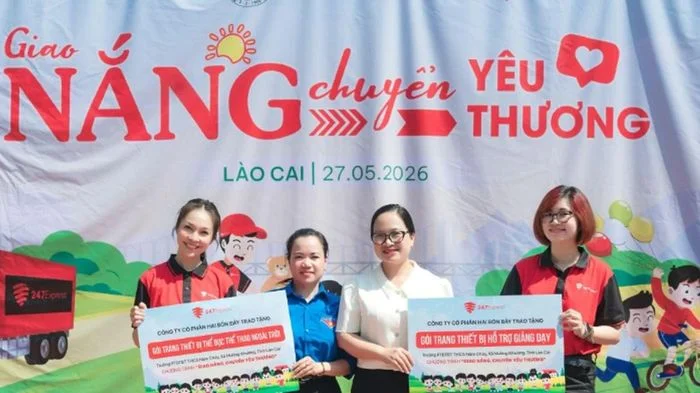 Xã Mường Khương tiếp nhận công trình phục vụ sinh hoạt và học tập cho học sinh bán trú