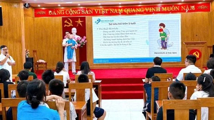 Phường Thanh Liệt tập huấn kỹ năng phòng, chống tai nạn thương tích cho trẻ em