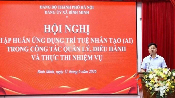 Nâng cao năng lực số cho đội ngũ cán bộ xã Bình Minh