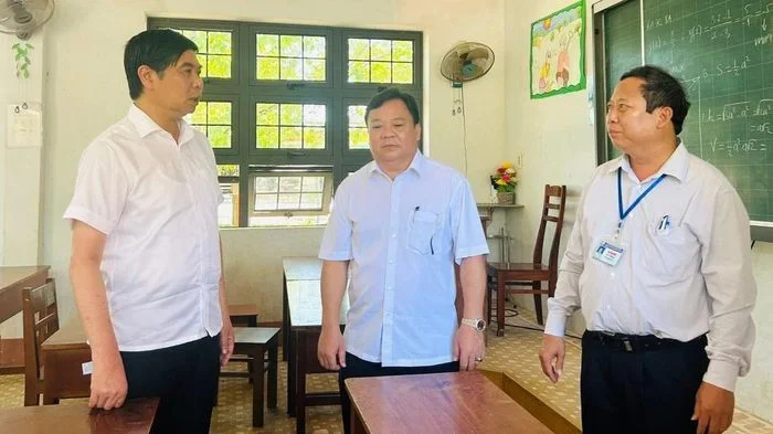 Phó Chủ tịch UBND tỉnh Lâm Hải Giang kiểm tra công tác chuẩn bị kỳ thi tốt nghiệp THPT năm 2026